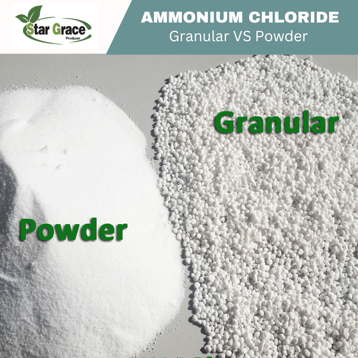 Ammonium Chloride Agricultural Grade White Granular